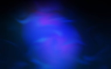 Koyu mavi vektör soyut parlak dokuyu bulanıklaştırdı.