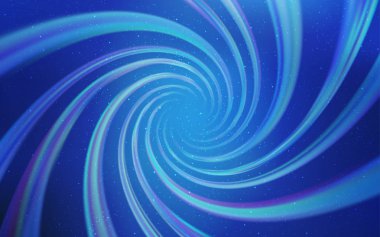 Gökada yıldız ışık mavi vektör arka plan.