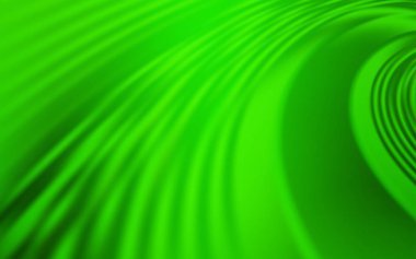 Bükülmüş çizgilerle Açık Yeşil vektör düzeni.