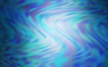 Gökada yıldız ışık mavi vektör arka plan.