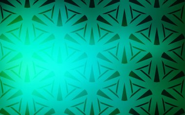  Çokgen tarzı ile desen.