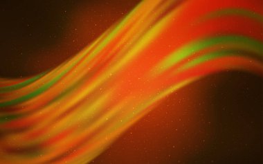 Astronomik yıldızlarla Hafif Turuncu vektör arka planı.