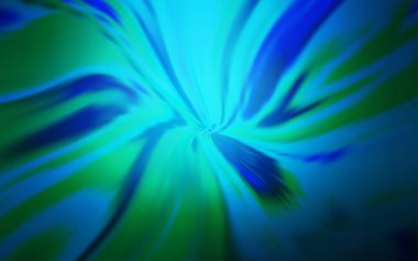 Bükülmüş çizgileri olan koyu mavi vektör şablonu.