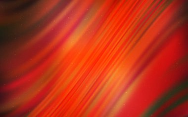 Işık kırmızı vektör düzen kozmik yıldız ile.