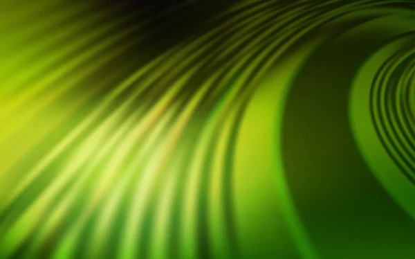 Ljusgrön vektor bakgrund med våta linjer. — Stock vektor