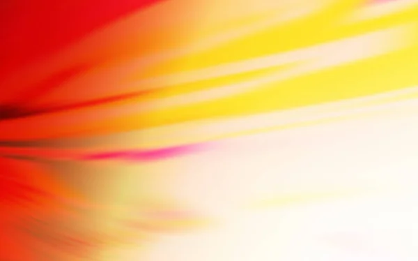 Orange clair vecteur flou briller fond abstrait. — Image vectorielle