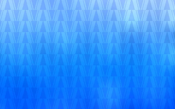 Textura vetorial azul claro com estilo triangular. — Vetor de Stock