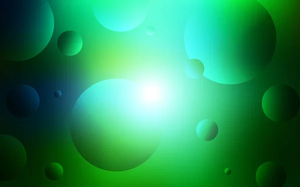浅蓝色，绿色，有斑点的载体覆盖. — 图库矢量图片