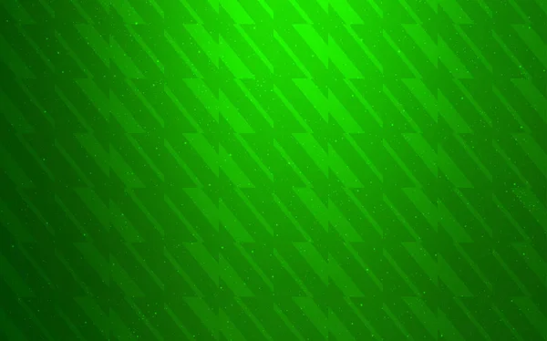 Ljus grön vektor mönster med skarpa linjer. — Stock vektor