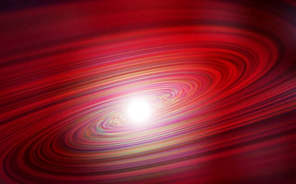 Diseño vectorial rojo oscuro con estrellas cósmicas . — Archivo Imágenes Vectoriales