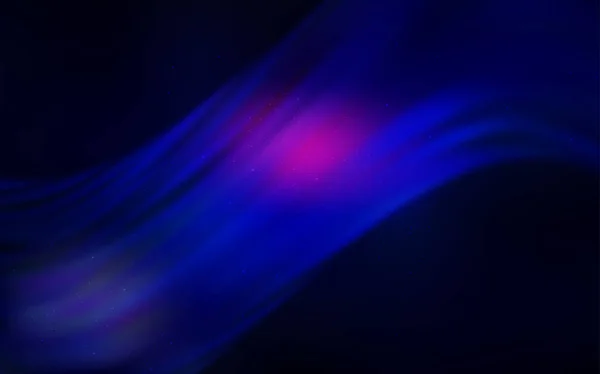 Rosa scuro, texture vettoriale blu con stelle della Via Lattea . — Vettoriale Stock
