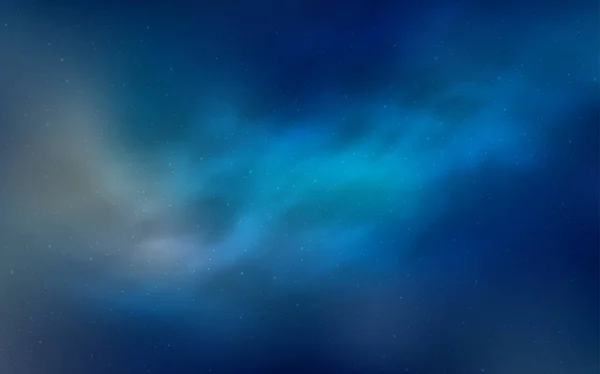 Patrón vectorial azul claro con estrellas del cielo nocturno . — Archivo Imágenes Vectoriales