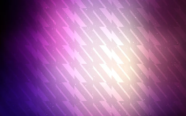 Dark Purple, patrón vectorial rosa con líneas nítidas . — Archivo Imágenes Vectoriales