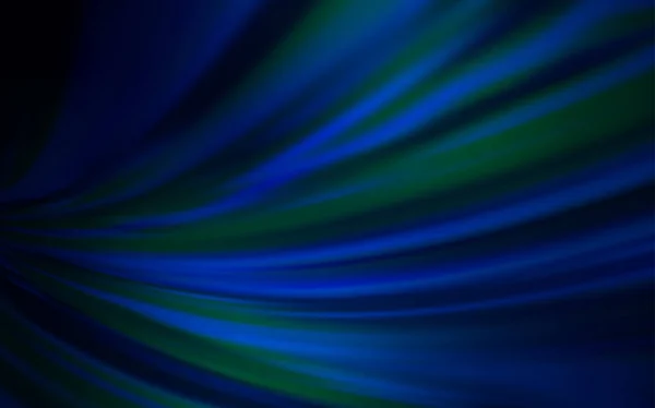 Dark BLUE vector blurred shine abstract background. — Stock Vector