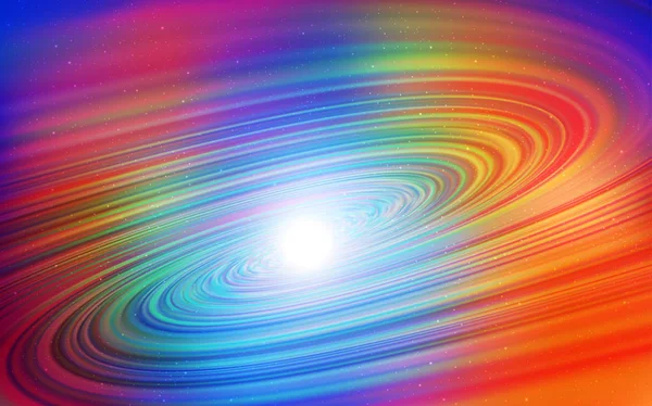 Σκούρο πολύχρωμη διάνυσμα φόντο με αστέρια του γαλαξία. — Διανυσματικό Αρχείο