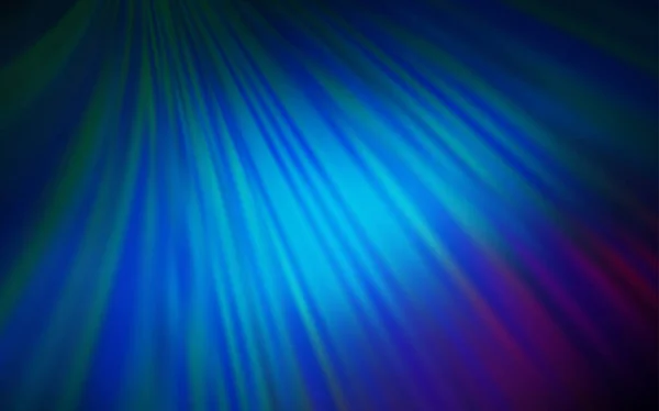 Tmavě růžový, modrý vektor rozmazané lesk abstraktní šablona. — Stockový vektor