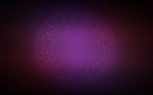 Σκούρο ροζ, κίτρινο διάνυσμα φόντο με αστρονομικά αστέρια. — Διανυσματικό Αρχείο