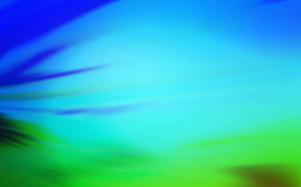 Bleu clair, Vert vecteur flou gabarit lumineux. — Image vectorielle