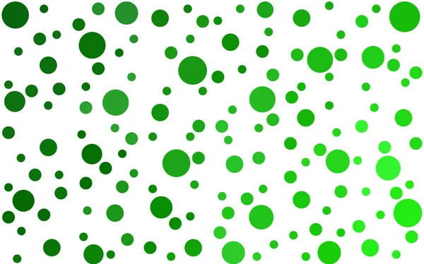 球状のライトグリーンベクトルパターン. — ストックベクタ