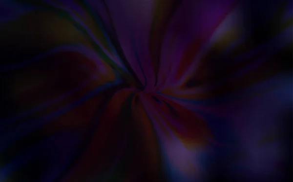 Темно-фіолетовий векторний фон з вигнутими лініями . — стоковий вектор
