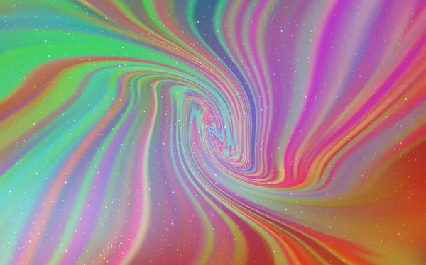 Luz Diseño vectorial multicolor con estrellas cósmicas . — Archivo Imágenes Vectoriales