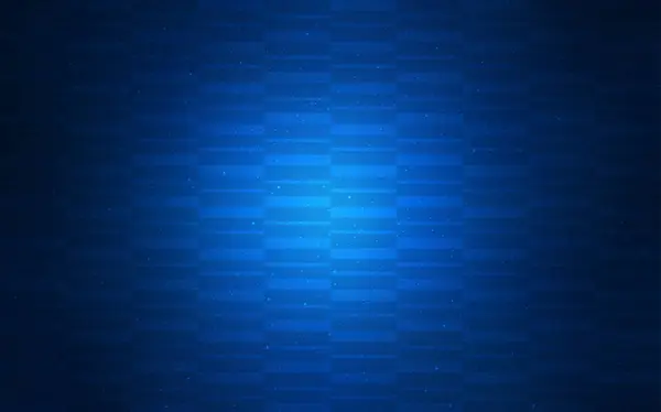 Texture vectorielle bleu foncé avec lignes colorées. — Image vectorielle