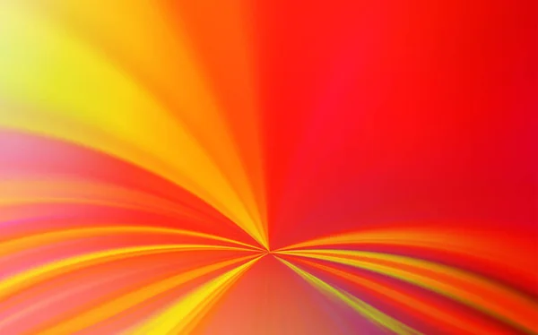 Light Red, Yellow vector blurred bright texture. — Stock Vector