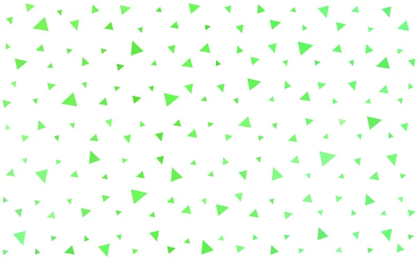 Light Green vector  polygon abstract backdrop. — Stock Vector