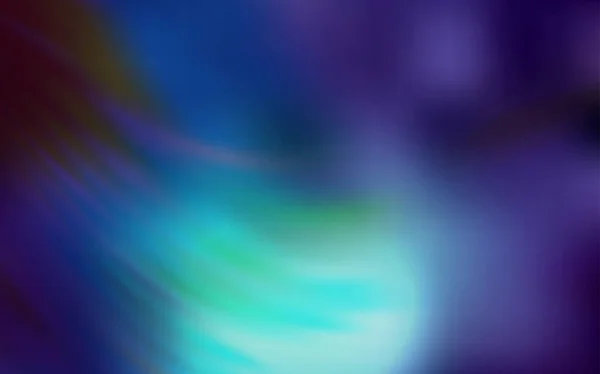 Bleu foncé, Modèle lumineux abstrait vecteur vert. — Image vectorielle