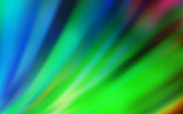 Bleu clair, Vert vecteur flou motif lumineux. — Image vectorielle