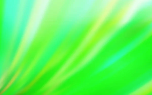 Light Green vector blurred template. — Stock Vector