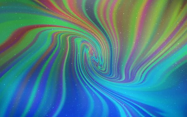 Koyu mavi vektör düzen kozmik yıldız ile.