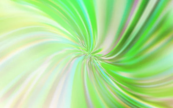 Světle zelený vektor rozmazaný a barevný vzor. — Stockový vektor