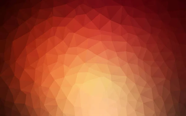 Couverture mosaïque triangle vectoriel rouge foncé. — Image vectorielle