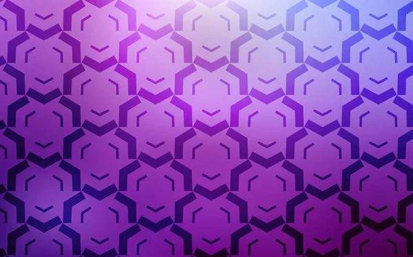 Modèle vectoriel violet clair avec des lignes douces. — Image vectorielle