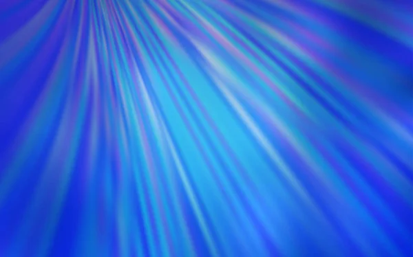 Licht BLAUW vector abstracte wazige achtergrond. — Stockvector