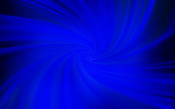 Dark BLUE vector difuminado brillo textura abstracta. — Vector de stock