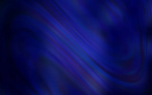 Donker BLUE vector kleurrijke wazig achtergrond. — Stockvector
