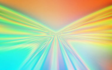 Açık Mavi, eğri çizgileri olan sarı vektör arkaplanı.