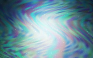 Gökada yıldız ışık mavi vektör arka plan.