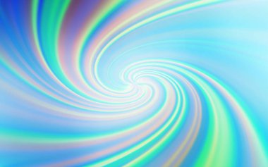 Açık Mavi, Wry çizgileri olan yeşil vektör deseni.