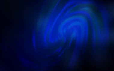 Koyu mavi vektör parlak şablonu bulanıklaştırdı.