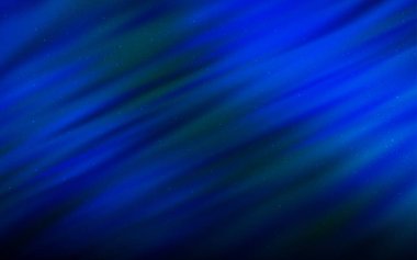 Koyu mavi vektör düzen kozmik yıldız ile.