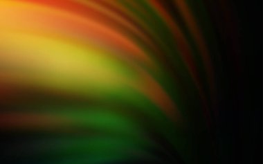 Koyu Turuncu vektör soyut parlaklığı bulanıklaştırdı.