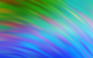 Açık mavi, vektör zemin eğri çizgiler ile yeşil.