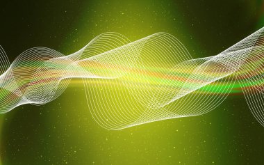 Açık Yeşil vektör bulanık desen.