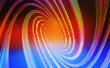 Çok renkli vektör arka plan gökada yıldız ışık.