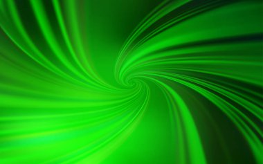 Bükülmüş çizgilerle Açık Yeşil vektör düzeni.