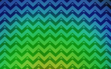 Açık Mavi, çokgen biçimli yeşil vektör deseni.