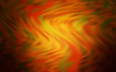 Uzay yıldızları ile Koyu Turuncu vektör şablonu.